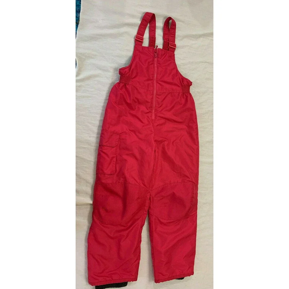 CHEROKEE GIRLS SNOW SKI OVERALLS PANTS SIZE L 10-12